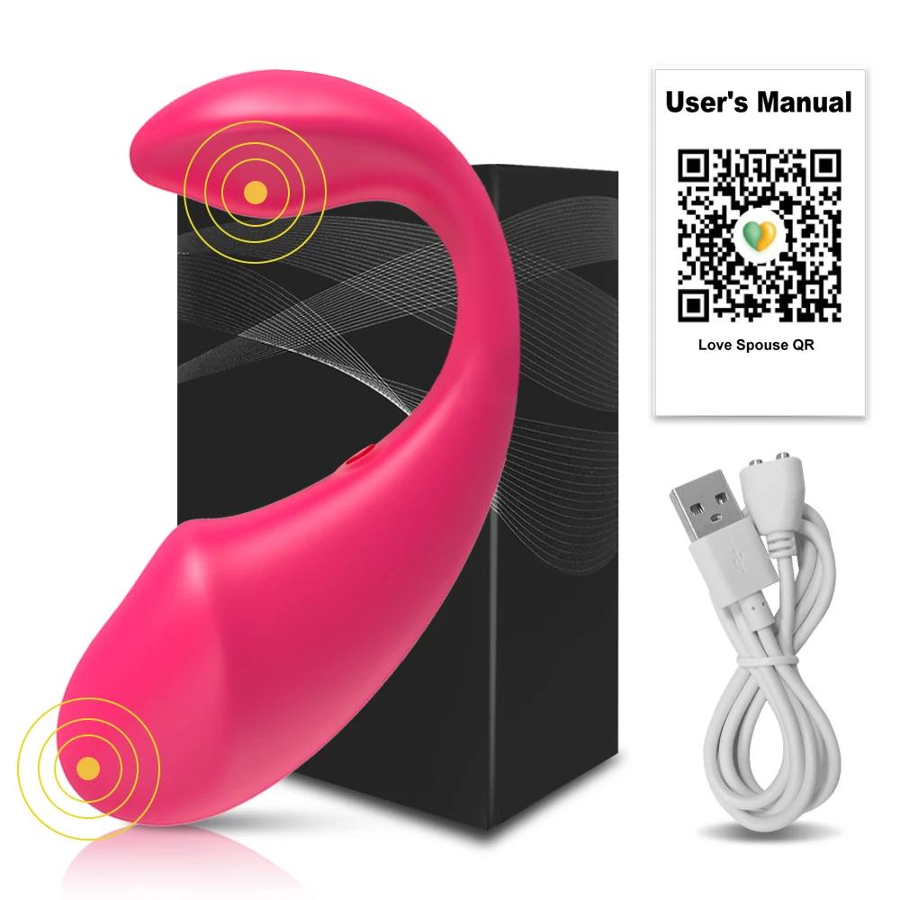 APP Vibrator Sex Toys for Women Vagina Clitoris Stimulate U Type Vibrator G-Spot Massage Female Masturbator Adults Goods