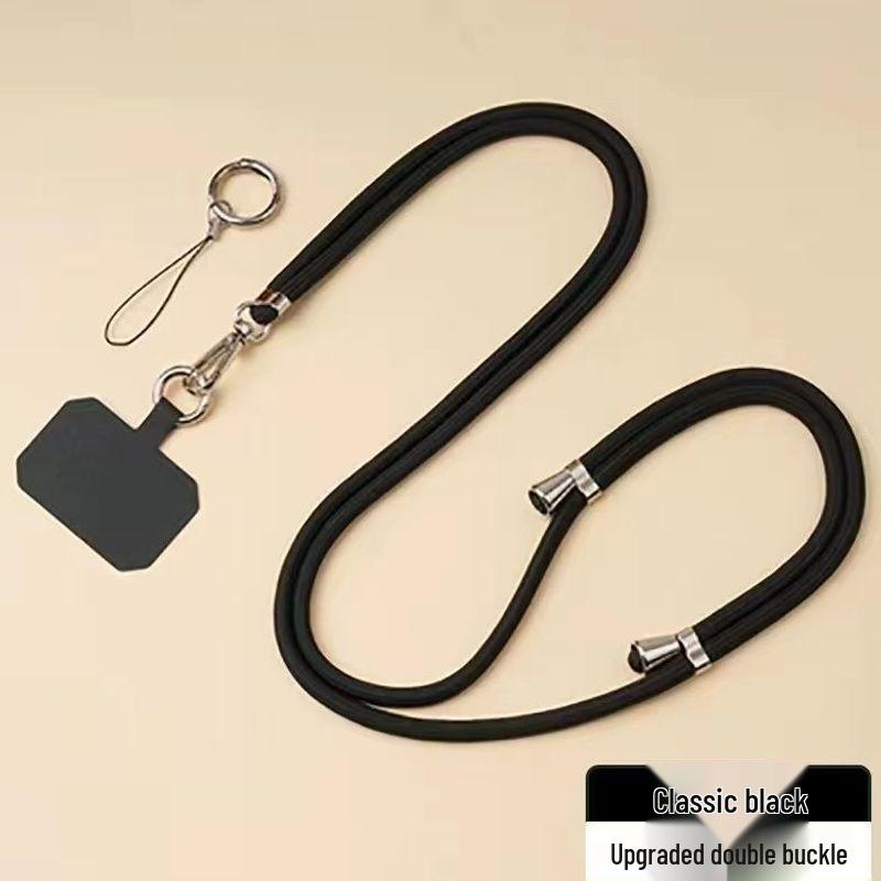 Retractable Adjustable Phone Lanyard: Anti-Drop Crossbody/Shoulder Strap for Men & Women, Durable and Long.