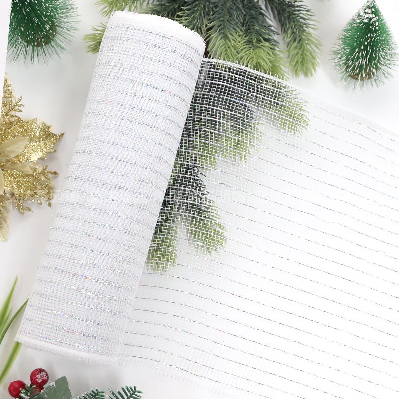 Influencer DIY Mesh Christmas Tree Ribbon & Bow Decoration