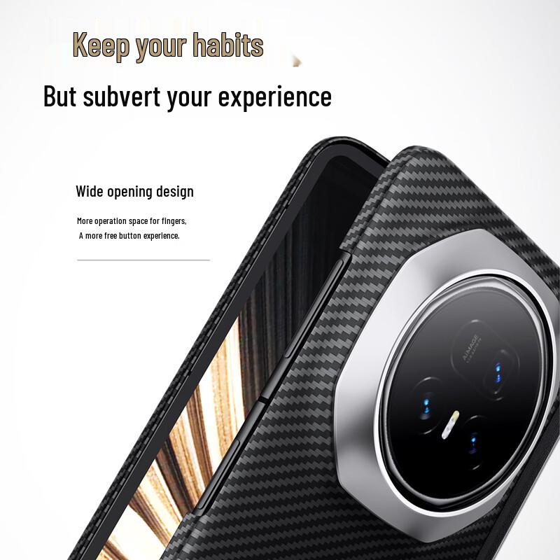 CangHua Aramidfaser Magnetische Vollabdeckungs Hülle für Honor Magic V5