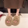 New Style of Casual Snow Shoes with Fleece and Thickened Warmth Cotton Slippers for Women