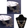 Bohemian Ethnic Talisman Necklace With Zinc Alloy Pendant For Festival Wear