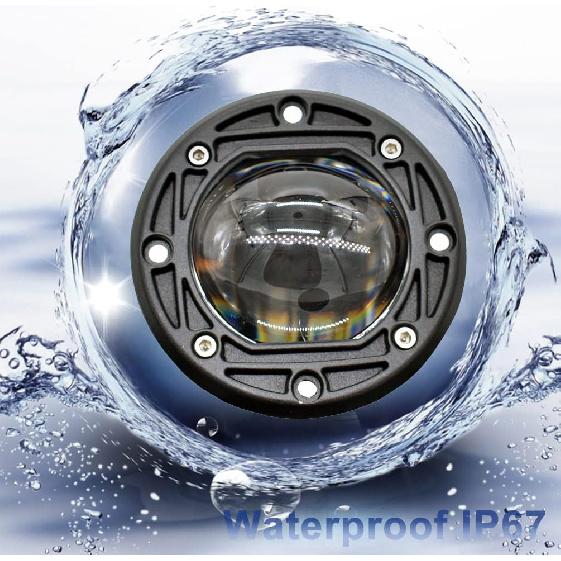 2pcs 3 Inch Flush Mount LED Cubes Pod Lights Off Road Driving Lights Spot Bars Fog Lamps Square Lens 8D LED Work Light For Truck Car SUV ATV UTV Boat