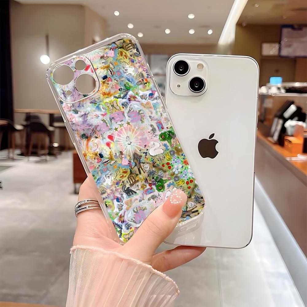

Bladee 333 Drain Gang IceDancer Чохол для телефону Для 15 Pro Max Iphone 17 14 Plus 11 12 13 16 Plus X XR XS SE Прозорий чохол iPhone13