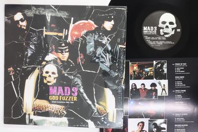 LP Record MAD3  God Fuzzer Single Compilation 1989  BOMB66 TIME BOMB 1999 Japan Japanese PopRock Used