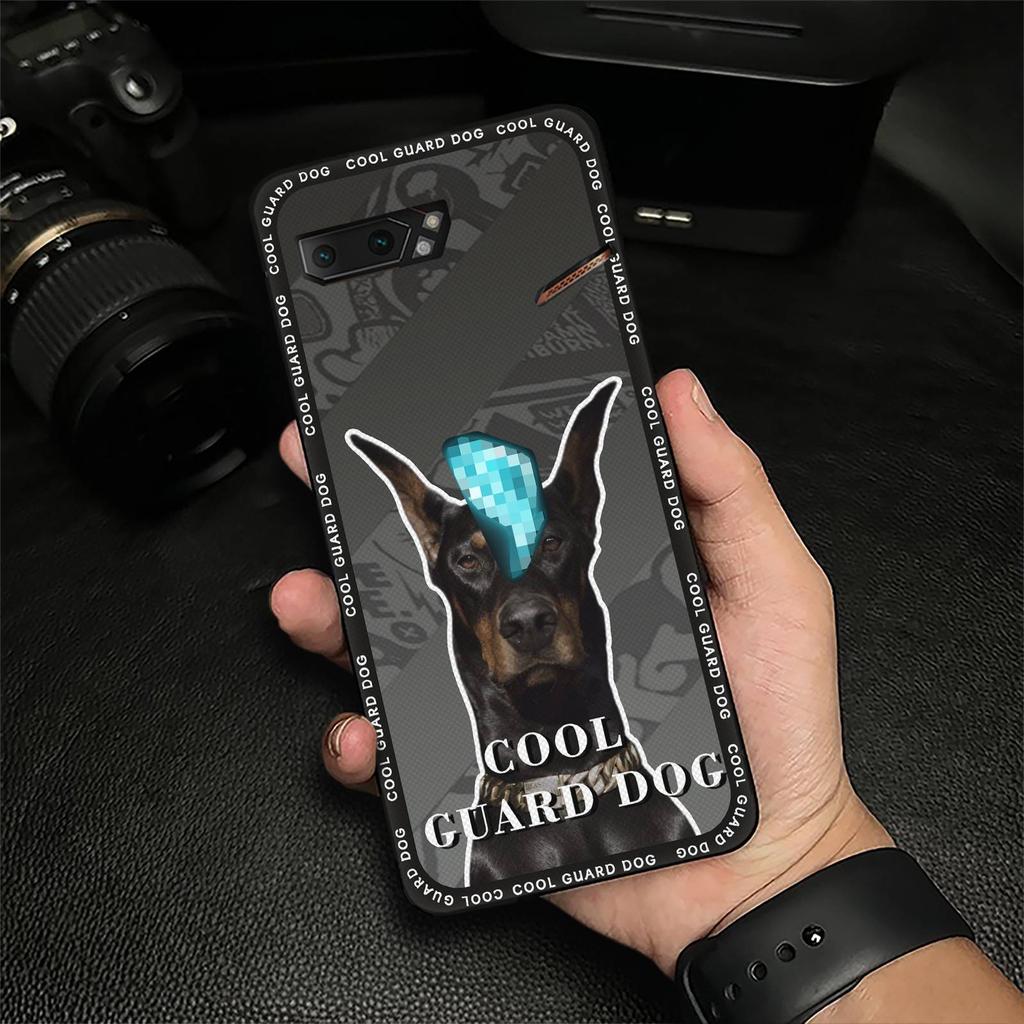 Dirt-resistant Fashion Design Phone Case For Asus ROG Phone II ZS660KL Soft Case Shockproof TPU Durable Cute Anti-dust