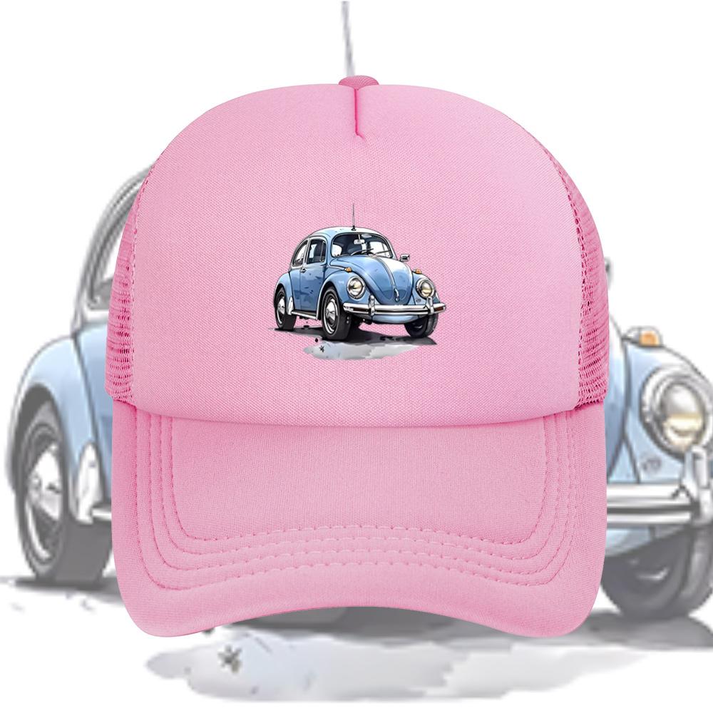 Klassisk bil blå vintage design Basebollkeps Anime Grafiska Hattar Vuxen Unisex Kvinnor Sport Utomhus