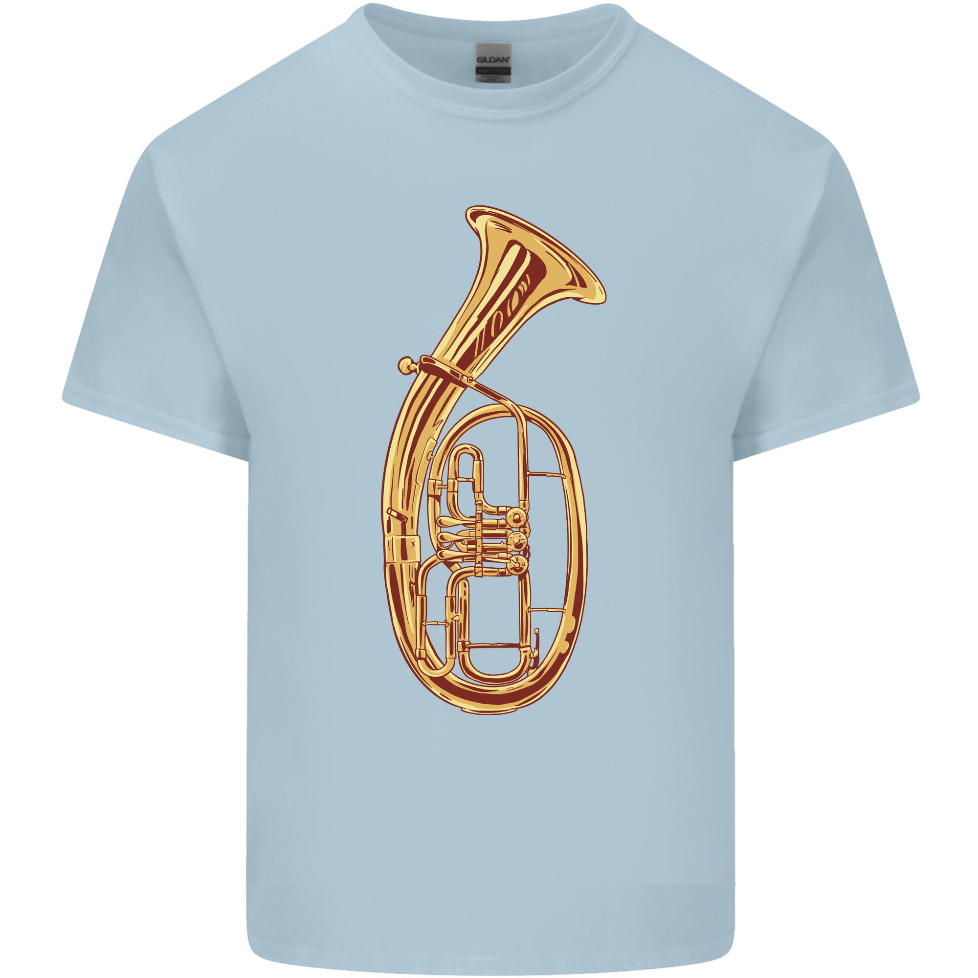 Tenor Horn Brass Musical InstruUnisext Unisexs Light Cotton TShirt S