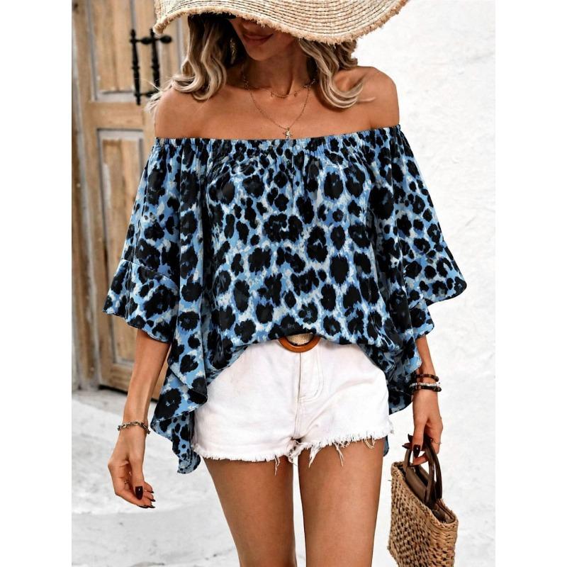 BITCED Women's Fashion Casual 3/4 Sleeves Blouses & Shirts