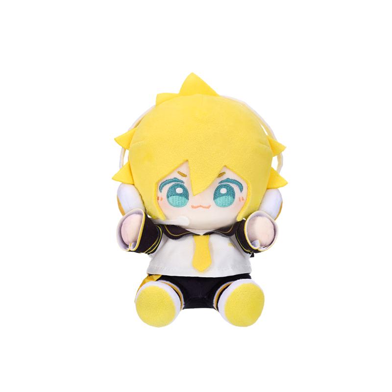 8/15/35cm Official Minidoll Hatsune Miku Sitting Official Cotton Doll Plush Figure Plush Backpack Pillow Doll Gift Fufu Doll