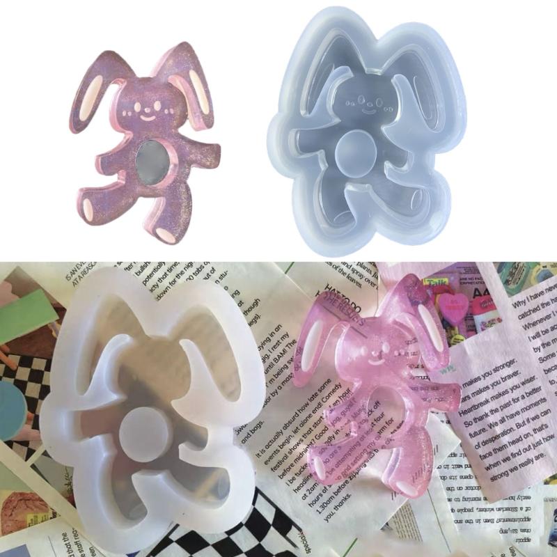 Ornament Quicksand Silicone Epoxy Mold  Keychain Pendant Jewelry Crafting Mould for Anniversary Gift