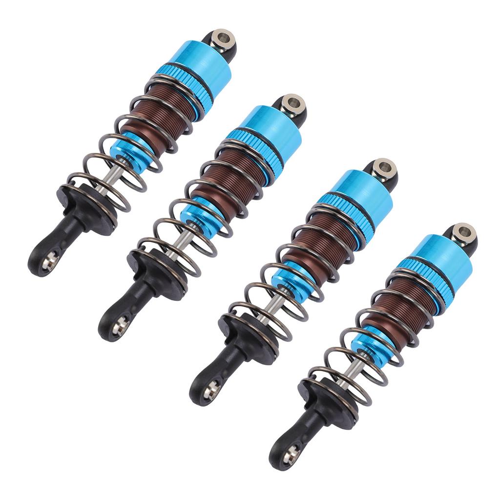 4Pcs RC Shock Absorber Aluminum Alloy Lightweight 1 10 Remote Control Cars RC Shock Damper 70mm Blue