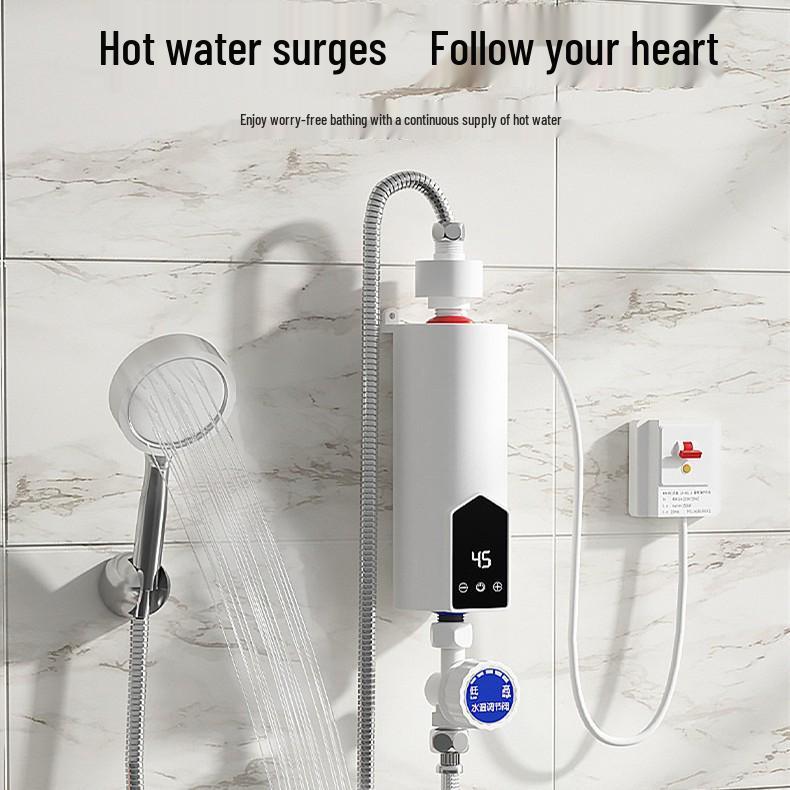 Instant Electric Water Heater for Kitchen & Bathroom – Fast Heating, Dual-use, Constant Temperature