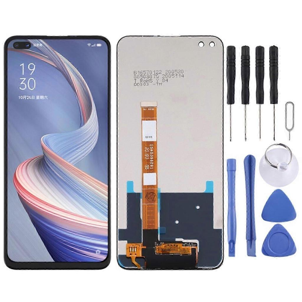 Full Assembly LCD Digitizer with Tools LCD Screen Replacement Accessories Repair Parts for A92s 6