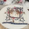 Fashion Tassel Cotton Linen Square Scarf Cute Versatile Thin Summer Decorative Shawl