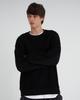 TENER Cable Knit Sweatshirt Black