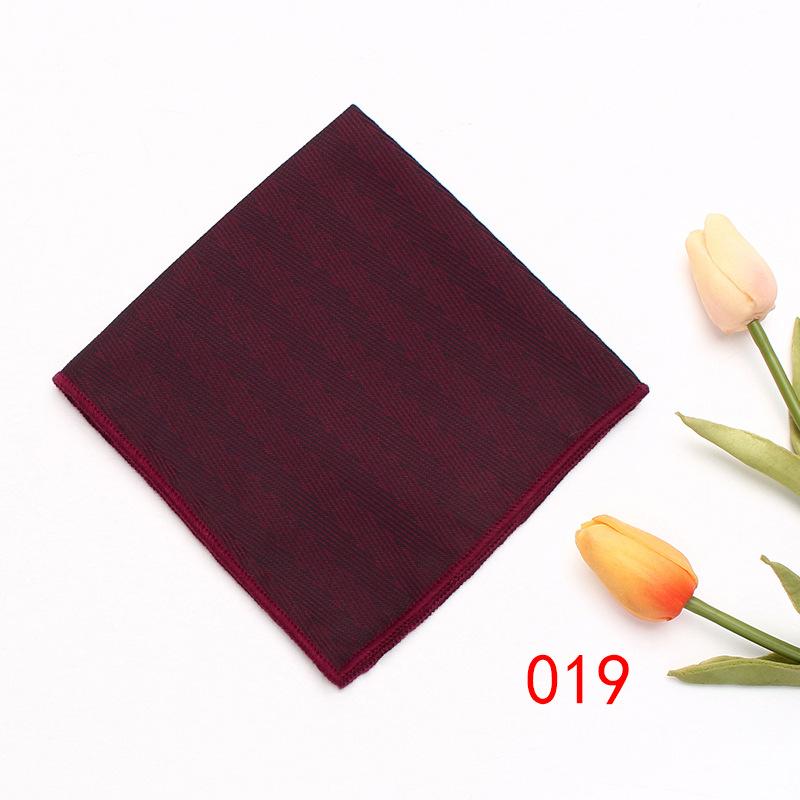 Men'S Business Suit Pocket Towel Pattern Wedding Chest Towel Handkerchief Banquet Small Square Towel Suit Accessories