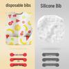 Waterproof Infant Disposable Baby Bibs - Anti-Spill and Anti-Dirty Food Towels