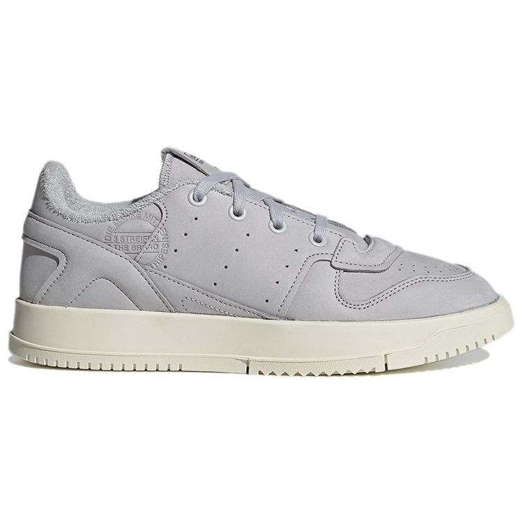 Adidas Originals Super Court 2.0 Comfortable Trendy Durable Low-Top Sneakers Unisex Sneakers Gray H01828