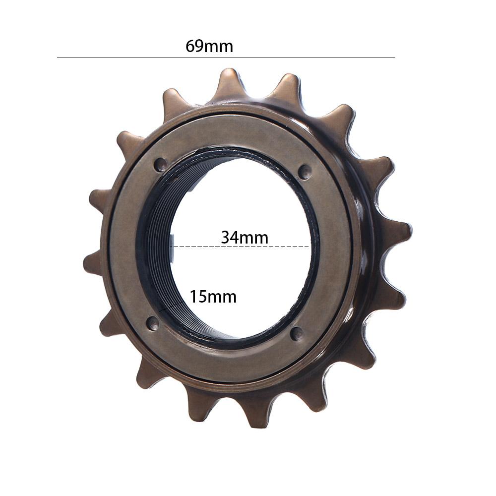 Flywheel Modified Bicycle Single Speed Cog 1/2" X 1/8" Freewheel Bicycle Freewheel Sprocket