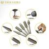 5Pcs Premium Burr Set - High-Speed Cutting, Wood Carving, Rotary Rasp Drill Bit Files For Woodworking, Carpentry, Engrav