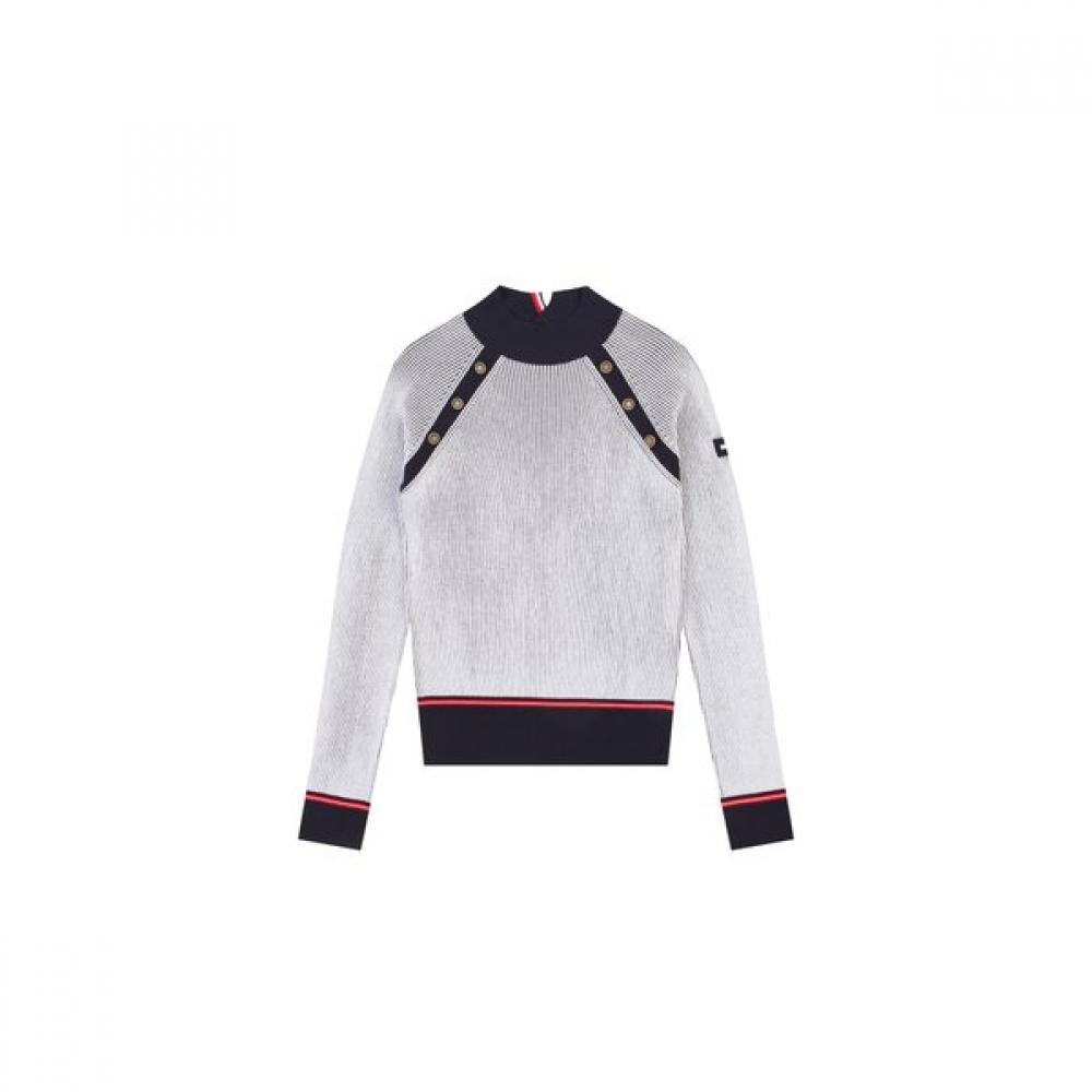 Onoff Women S Double Rib Knit Sweater Of2603la Navy 40 15400₽