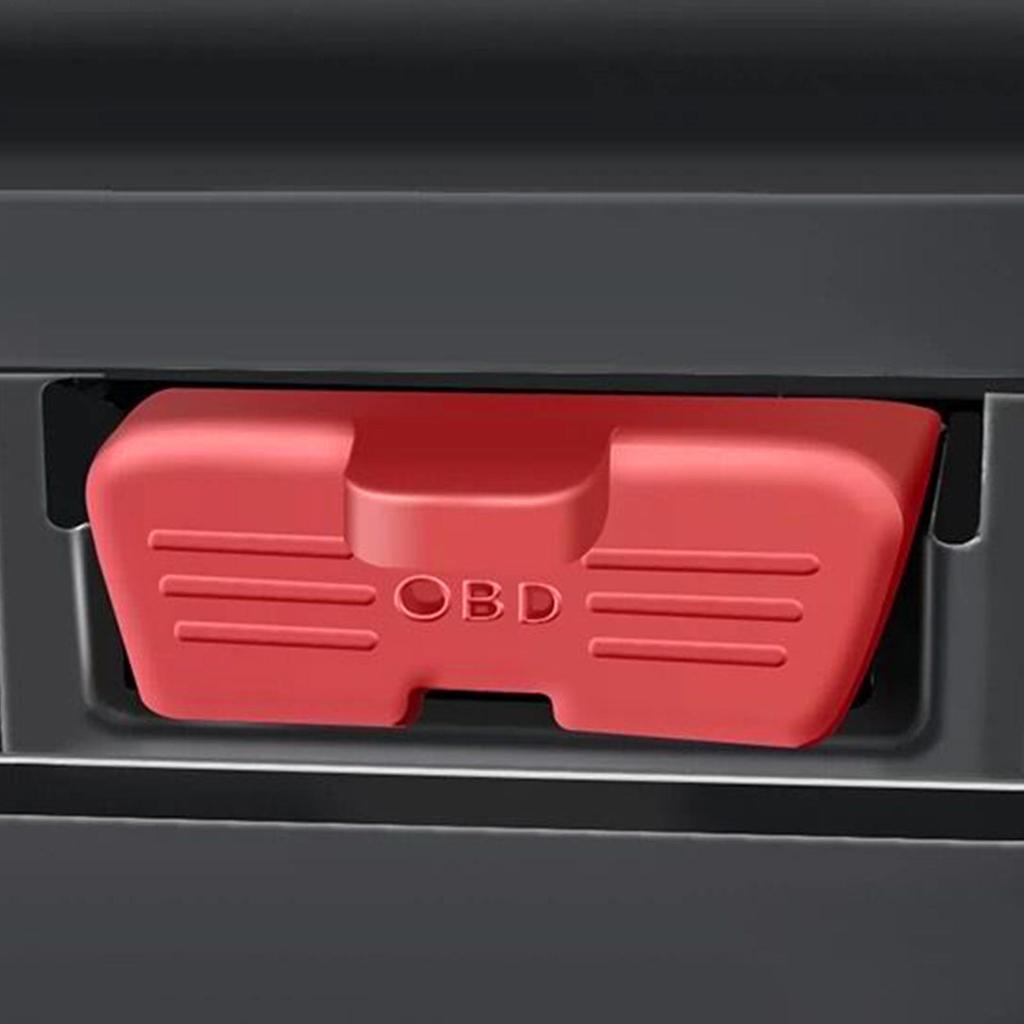 Car Silicone OBD Port Dust Cover Waterproof Diagnostic Connector Protector Daily Driving Adventure Vehicle Wash Protection