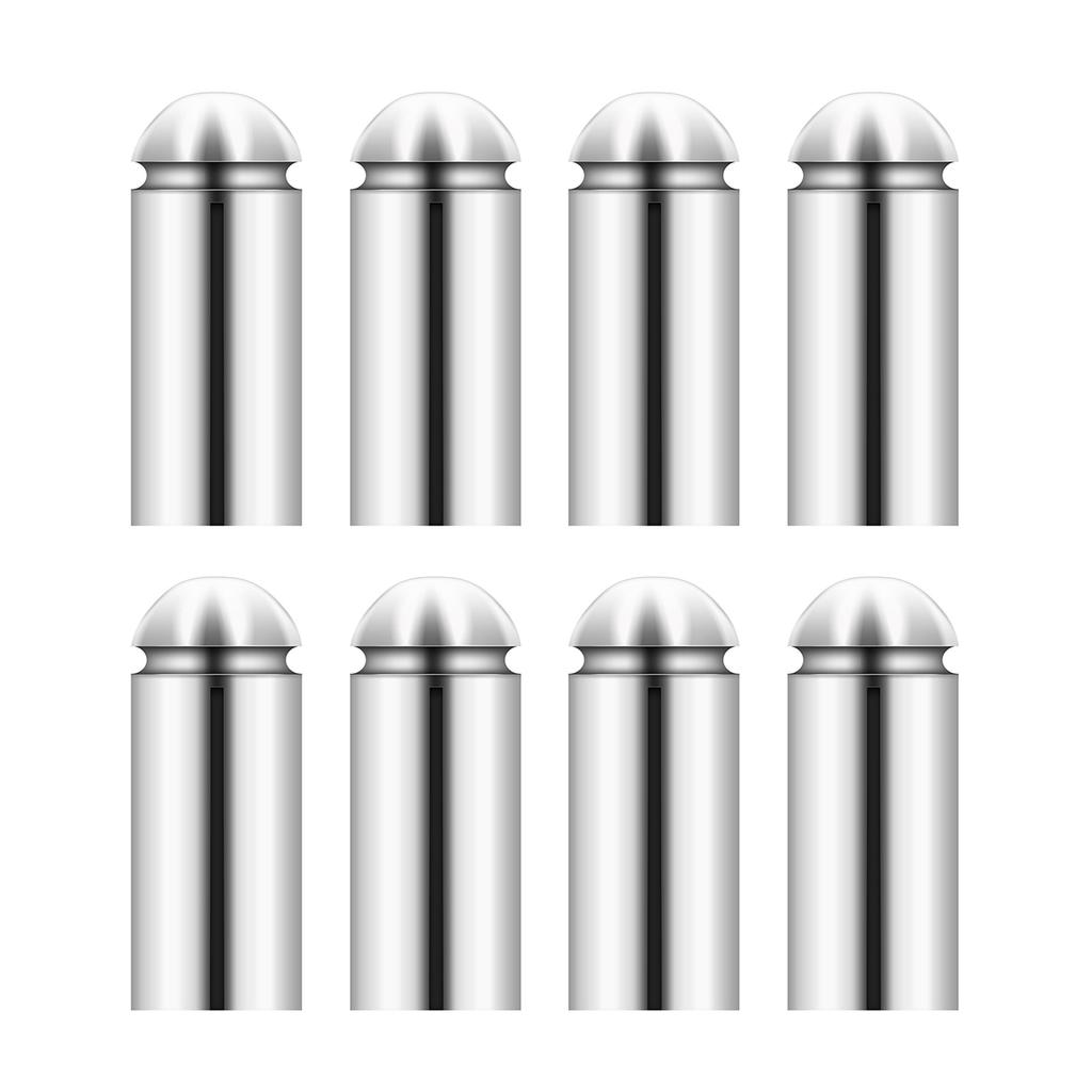 8 ks Chrániče letek šipek z hliníkové slitiny Korektor letek šipek Pevné v 90 stupních Profesionální příslušenství pro šipky