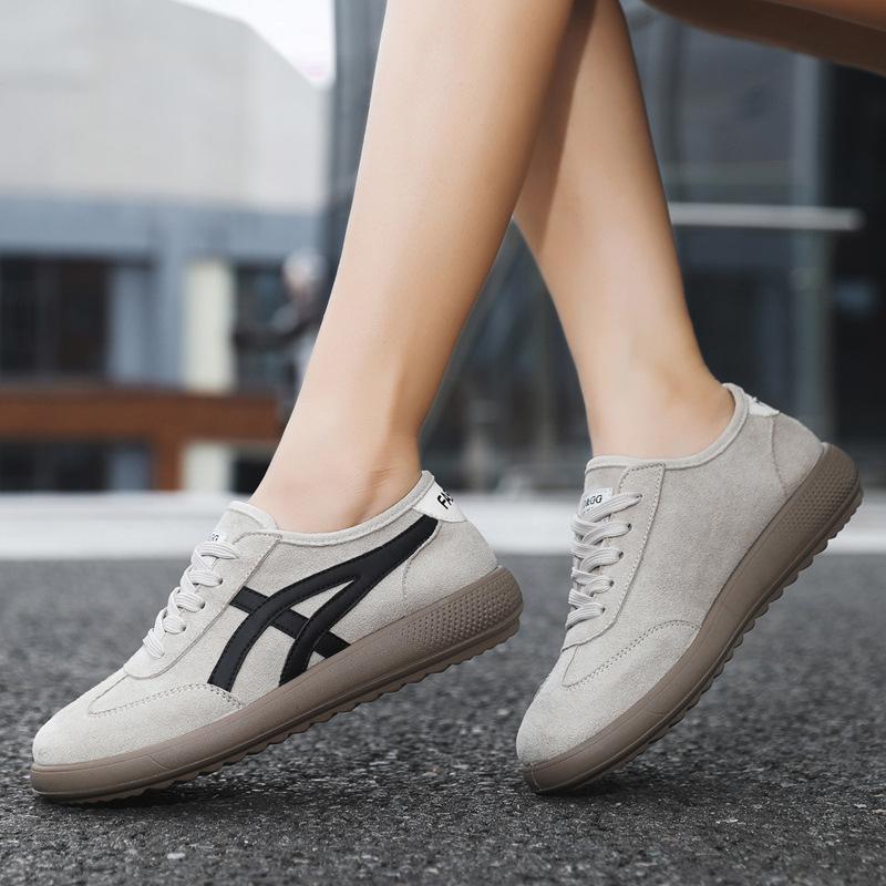 Thick-soled Women's New Spring Student Sports Versatile Casual Whiteboard Shoes