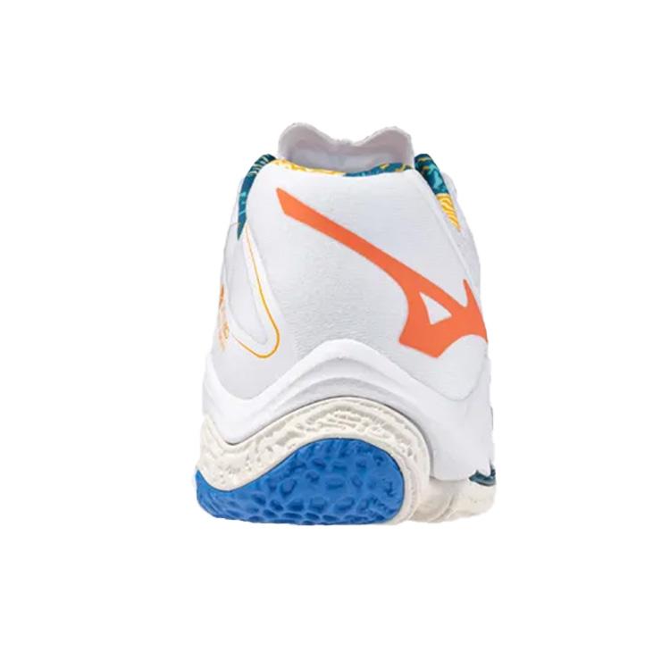 Mizuno Wave Lightning Z8 Unisex Navy White Professional Volleyball Shoes V1GA240056