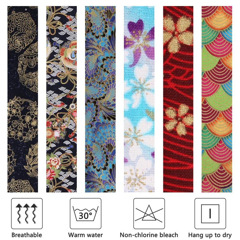 Paski Materiału Jelly Roll Do Pikowania, 40 SZT. Rolka Bawełnianego Materiału Do Szycia Z Różnymi Wzorami Rękodzieło DIY Patchwork