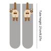 Funny Cotton Socks with Balls Cartoon Animal Socks Breathable Soft Cotton Socks Novelty Gifts for Cat Lovers