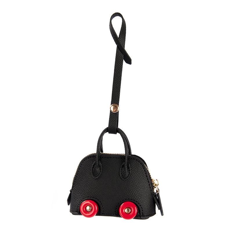 

Mini Car Wheel Bag Handbag Decoration Pendant Bag For Airpods 4 3 2 Pro 2 For Galaxy Buds 3 3Pro 2 2Pro/Buds FE Headphone Bag чёрный
