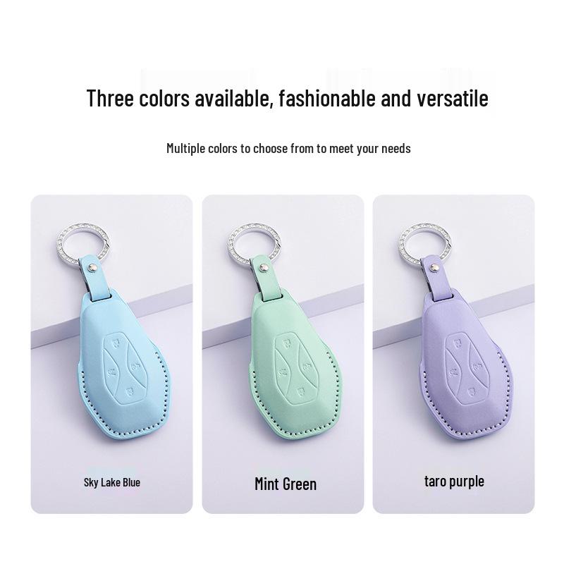 Koala Car Key Case for 23/24 Jihu S/Pro High-end Models - Fits BAIC Jihu