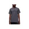 Jordan Paris Saint-Germain Atmungsaktives Rundhals Kurzarm Oversize T-Shirt Herren Tops Schwarz Grau DZ2941-068