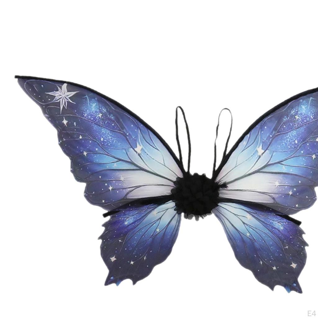 Dekoracyjne skrzydła na Halloween, kostiumy do odgrywania ról, urodziny dla kobiet i dziewcząt