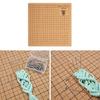Portable Weaving Board Set Craft Mat with Instructions Reusable Braiding Board