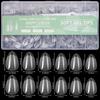 Glossy Semi-Frosted False Nail Art Tips - Boxed, Seamless, Wearable Stickers