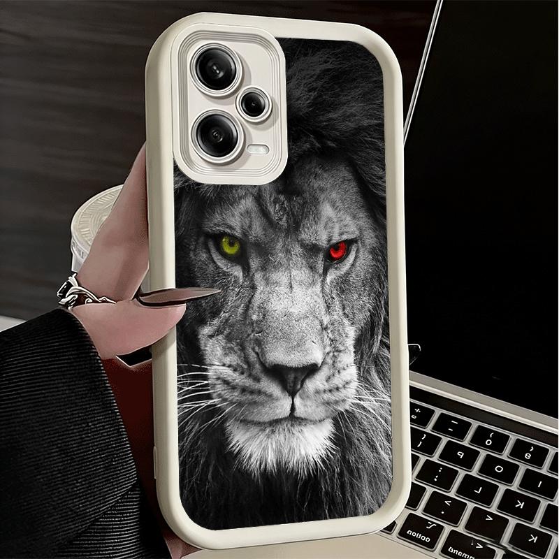 Phone Case for Xiaomi Redmi Note 15 14 13 Pro Plus Lion Male Man King Shell 12S 11 11S 11T 5G 14S Soft Silicone Funda