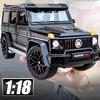 Large 1:18 Sacle Benz G800 Off Road SUV Alloy Metal Diecast Model Car Home Trendy & Desktop Display Ornament Birthday Gift Toys