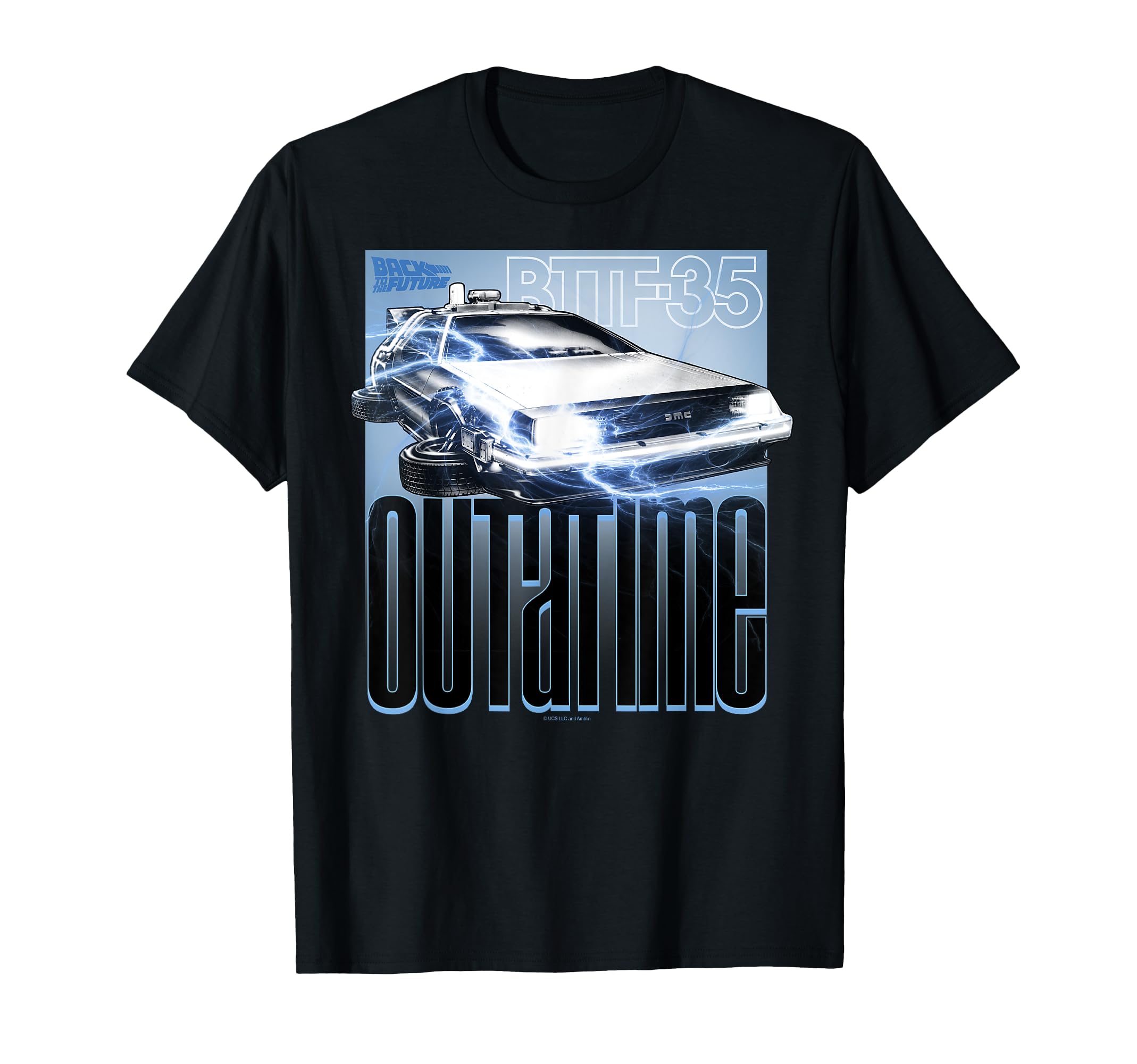 

Back to the Future 35th Out A Time DeLorean T-Shirt