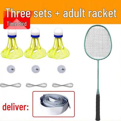 Selbstrückfederndes Badminton-Trainingsset