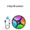USB LED Strip Light Bluetooth RGB 5V 1M-30M RGB Lights Flexible LED Lamp Tape Ribbon TV Desktop Screen BackLight Diode Tape