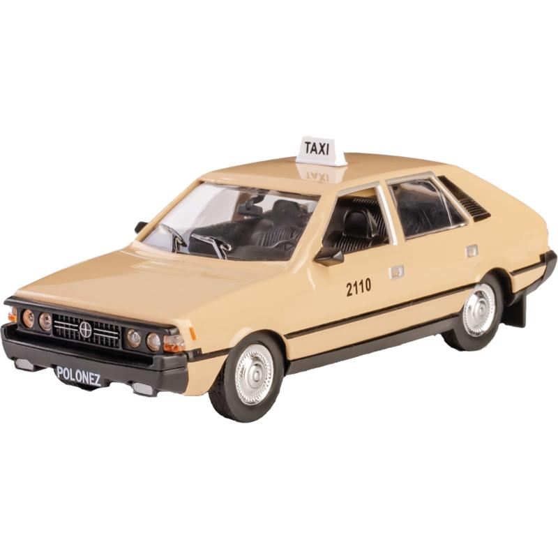 Samochód Resorak Fso Polonez Taxi Beżowy Skala 1:43 Kolekcja Prl Daffi
