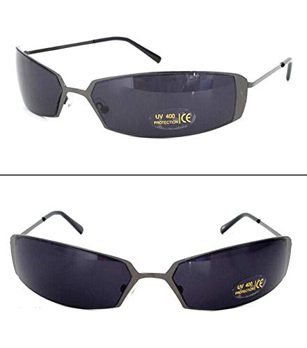[PLOPLO] Matrix Twins Ultralight Matrix Sunglasses (Black Gray)