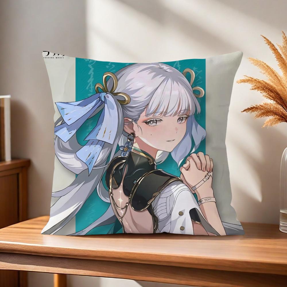 Wuthering Comfortable soft Pillow Case camellya Changli for Sofa Living Room Home Waves office Decor Cantarella and Protective C