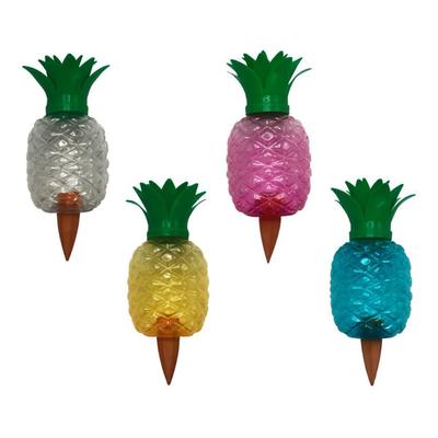 560ml Capacity Pineapple Design Plastic Auto Watering Spikes For Potted Plant Continuous Drip Irrigation System 22cm Size