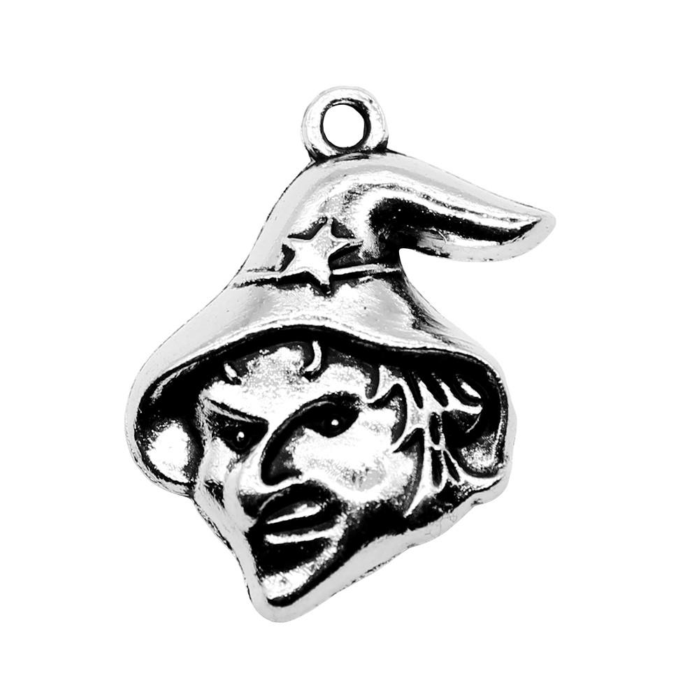 Halloween Day Charms Antique Alloy Magic Pendants For Dentist Themed Jewelry Making