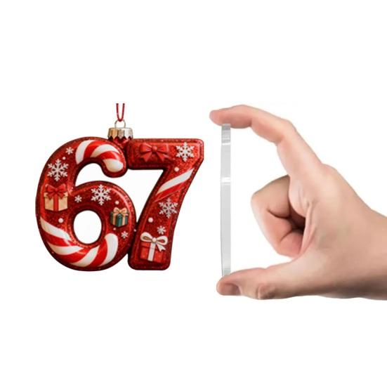 12-Day Christmas Advent Calendar with Acrylic Ornaments Easy-Open Windows Multifunctional Holiday Countdown Decoration for Kids Rooms And Cars