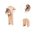 Bee Outfit with Beekeeper Gloves and Fencing Ventilated Cotton Sting Proof Suit